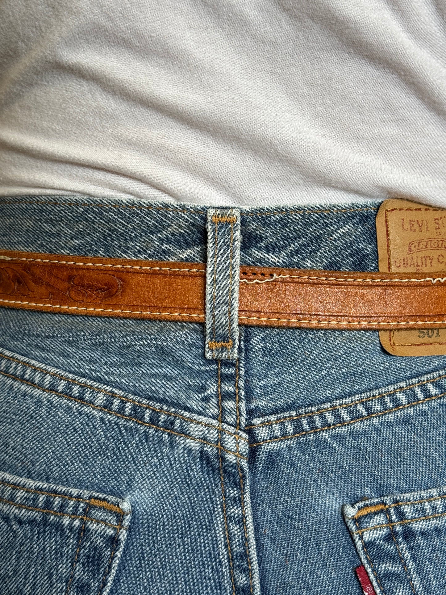 Brown Leather Belt