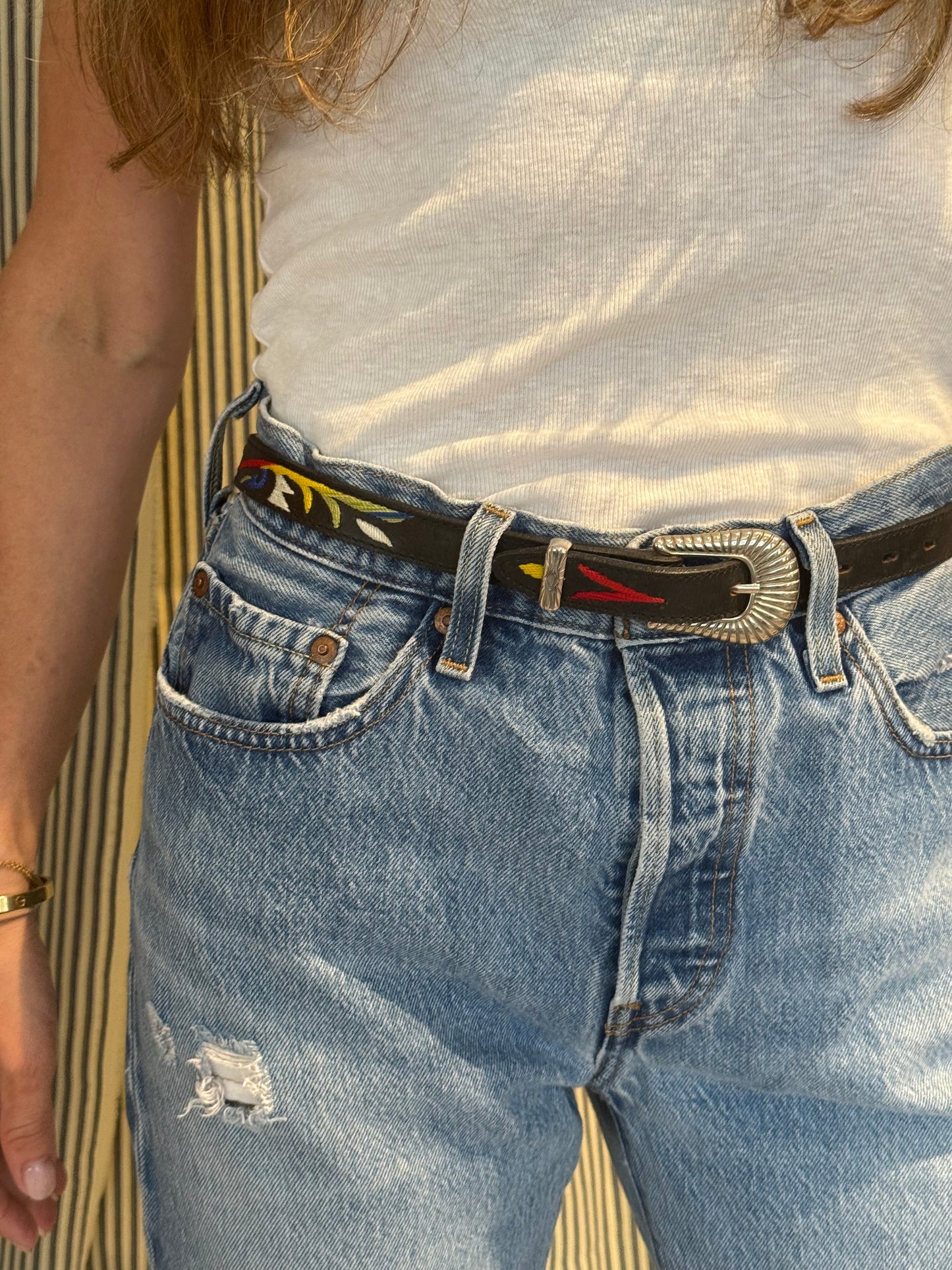 Embroidered Belt