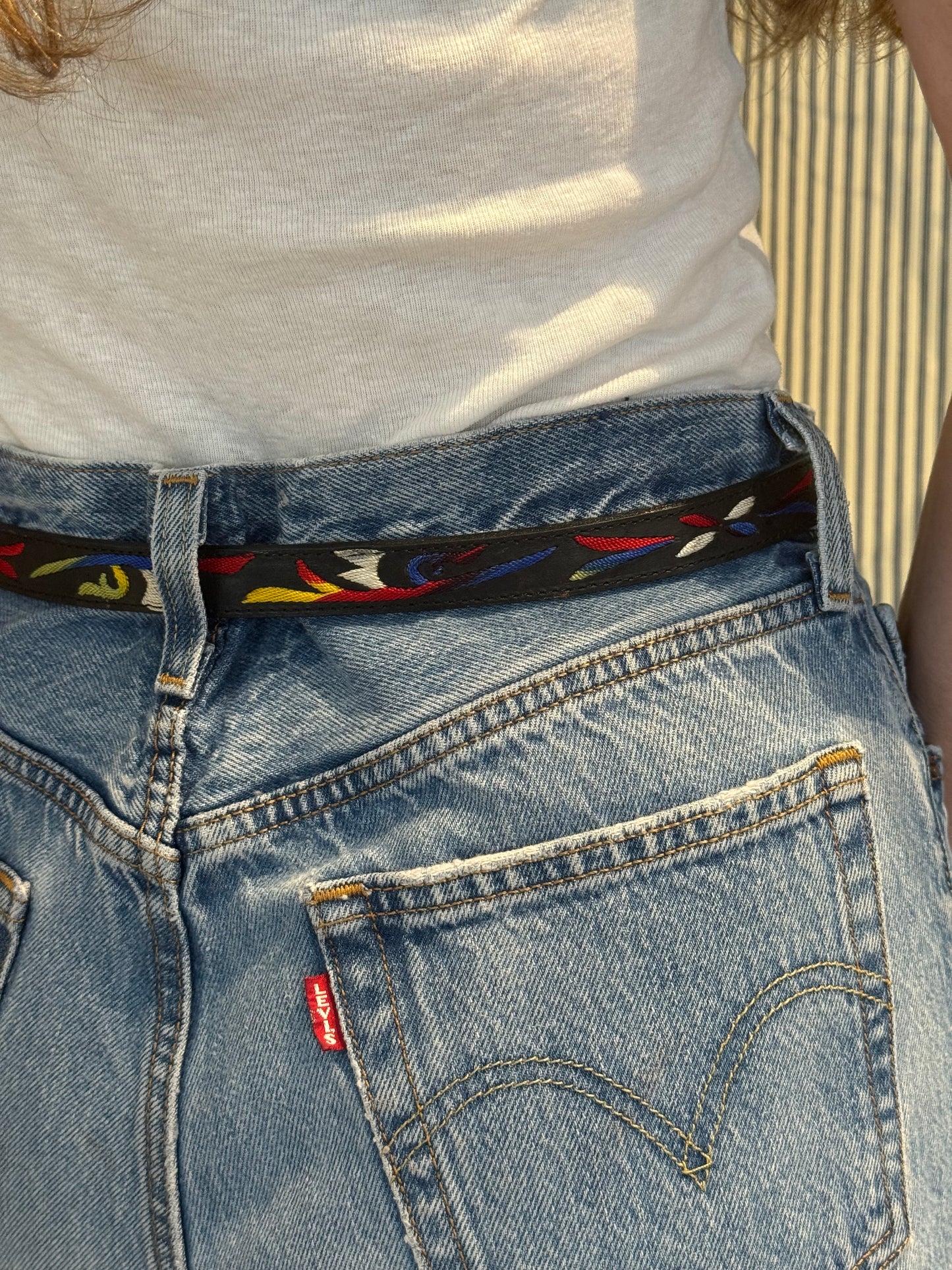 Embroidered Belt