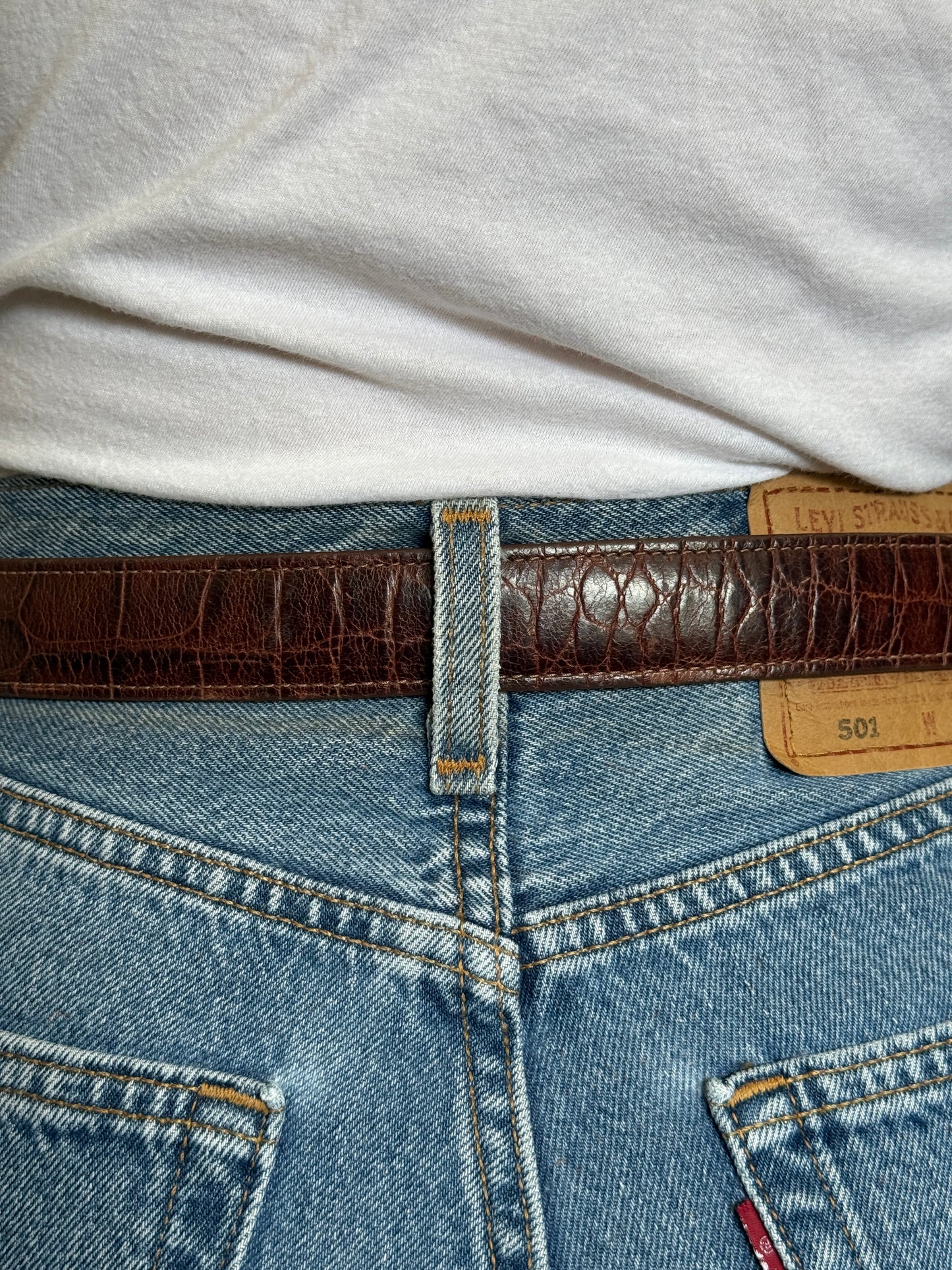 Navasota Leather Belt