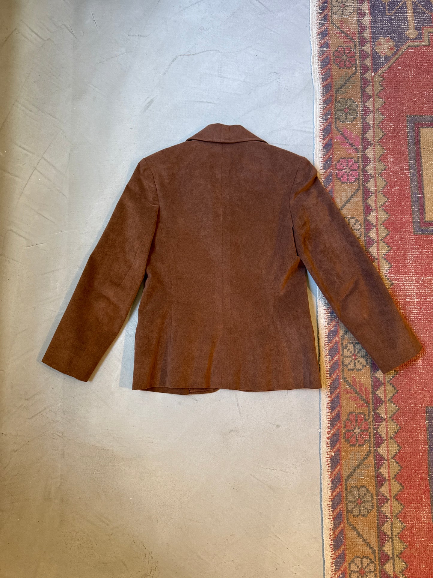 Dark brown Suede Jacket