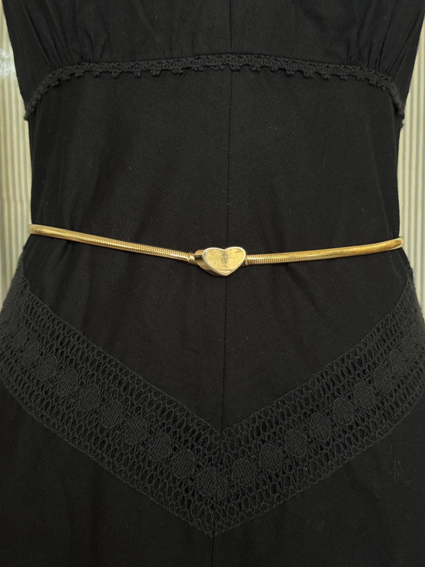 Gold Heart Belt
