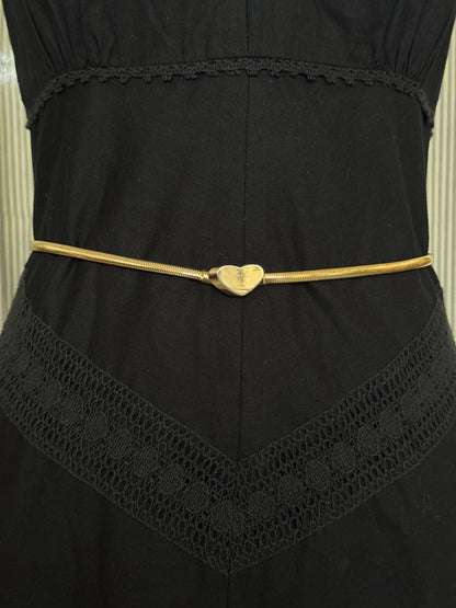 Gold Heart Belt