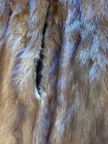 Vintage Brown Mink Coat