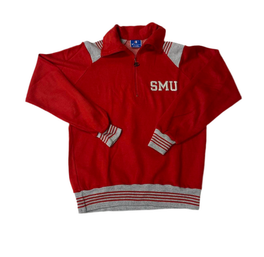 Vintage SMU 3/4 Zip Up