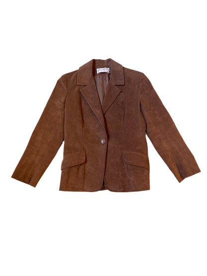 Dark brown Suede Jacket