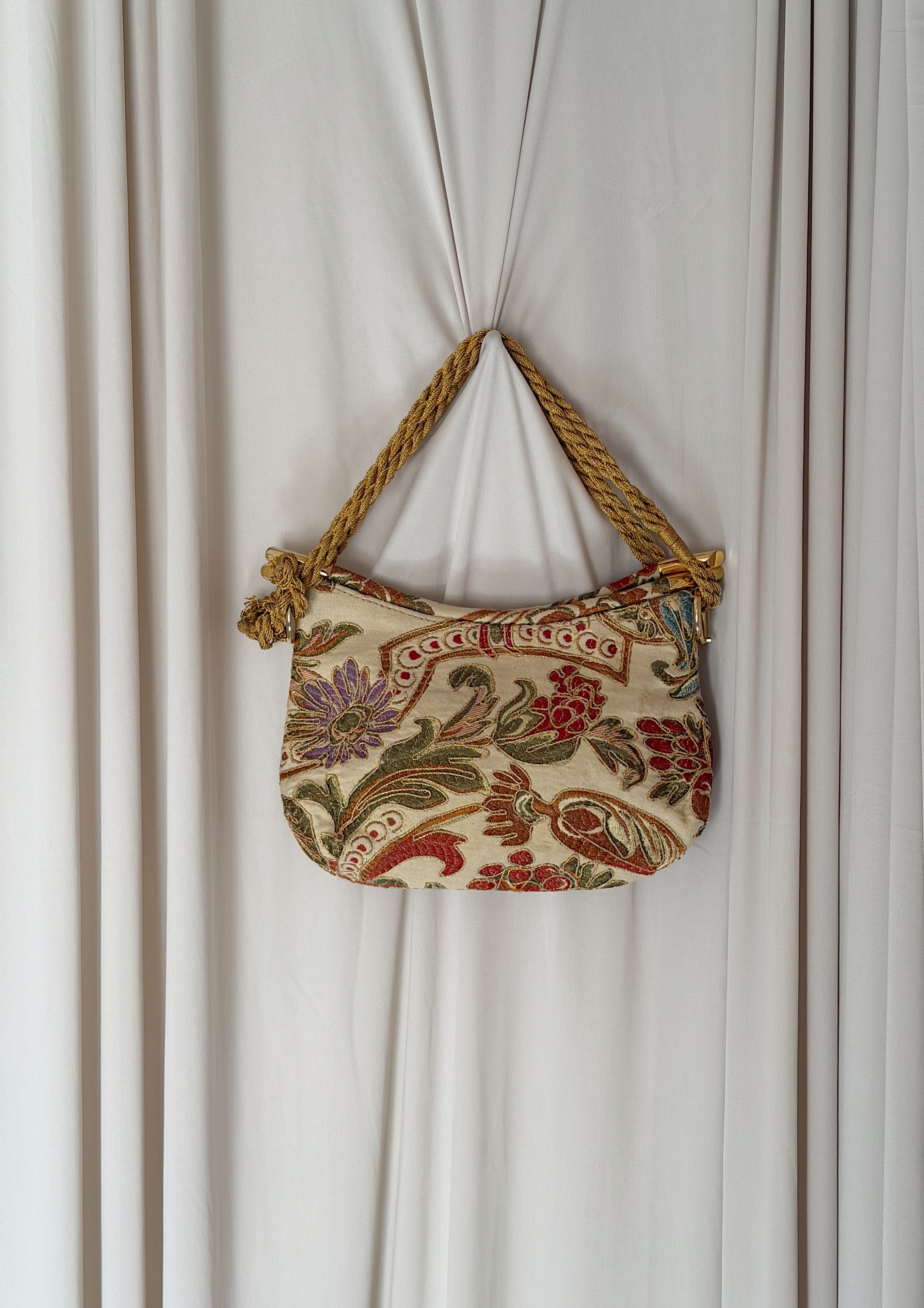 Vintage Rodo Italy brocade evening bag