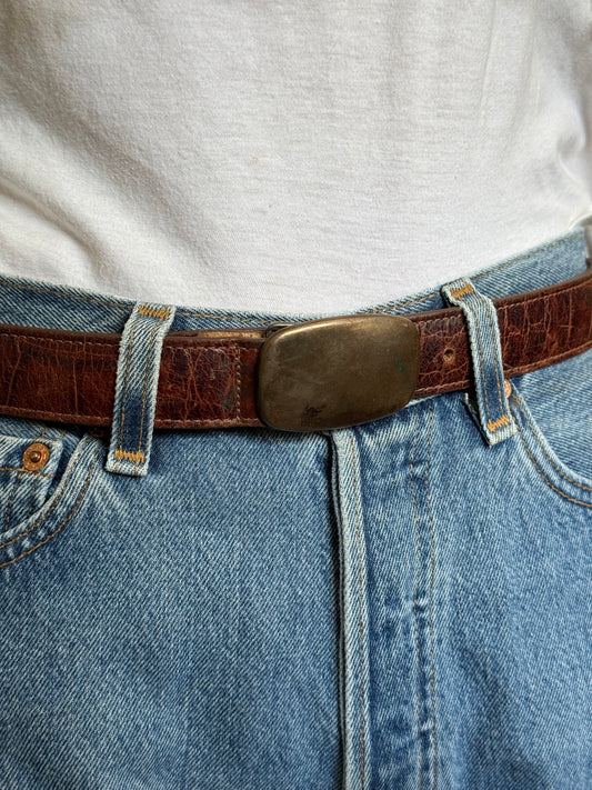 Navasota Leather Belt