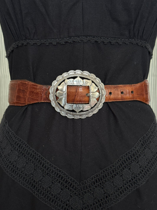 Brighton Brown Leather Belt