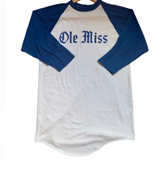 Ole Miss 3/4 Sleeve Shirt