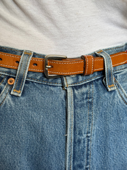 Brown Leather Belt