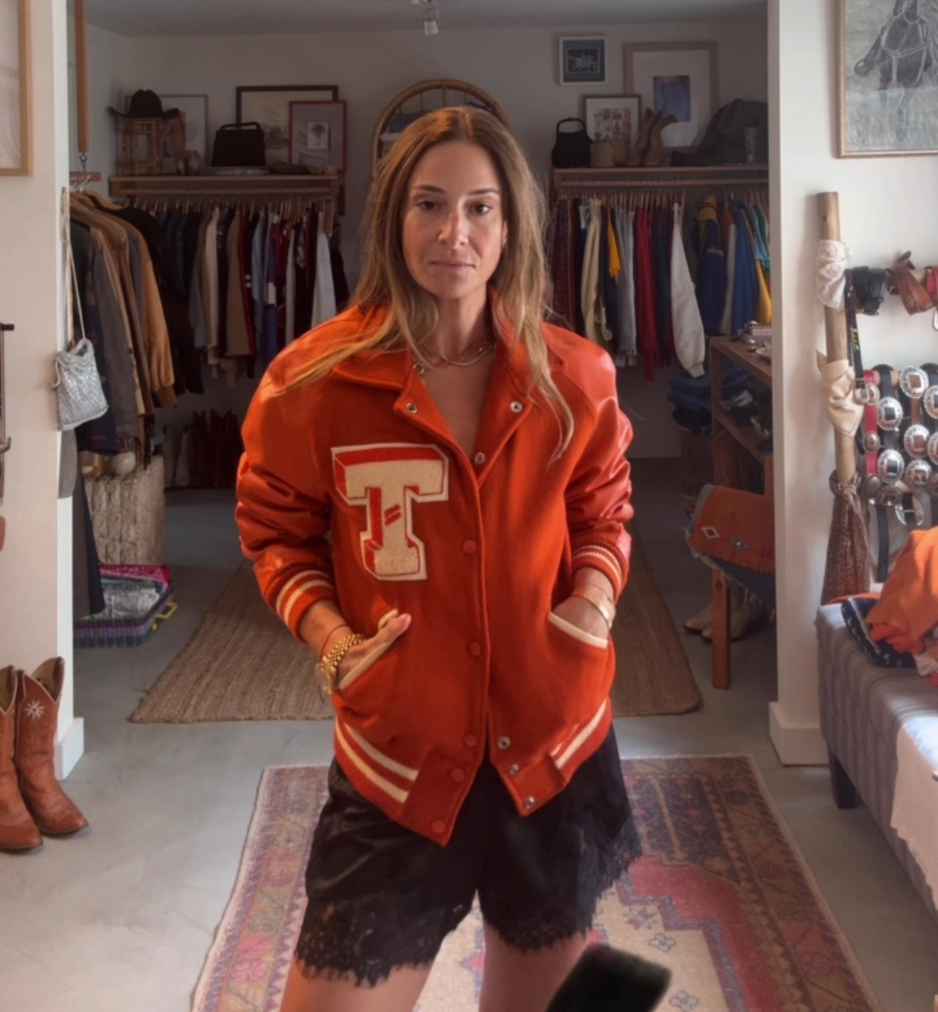 Vintage Letterman Jacket - Texas/Tennessee