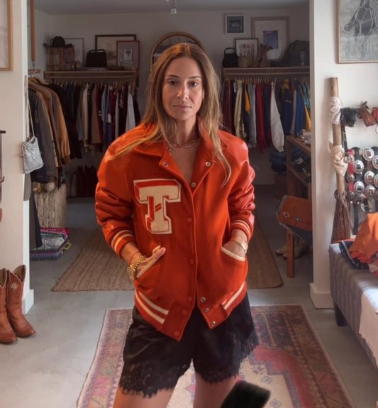 Vintage Letterman Jacket - Texas/Tennessee