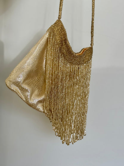Gold Crossbody Bag